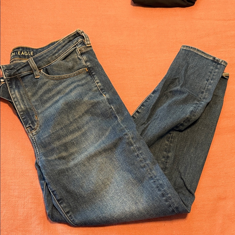 American Eagle Dark Blue Jeggings